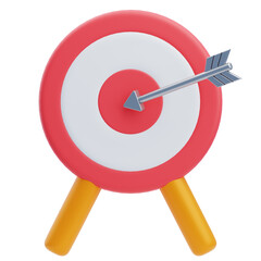 3D Martial Arts Precision Target Icon