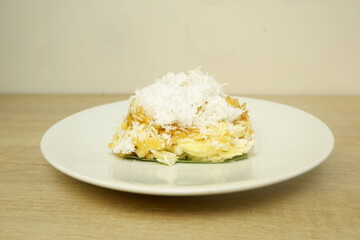 Sawot is a food made from cassava and comes from Banyuwangi, East Java.

