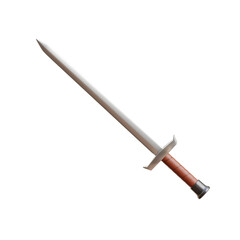 3D Medieval Sword Of The United Kingdom