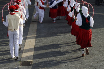 Basque folk dance exhibition