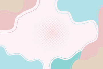 abstract blue white background colorful gradient design, pastel modern wallpaper banner background