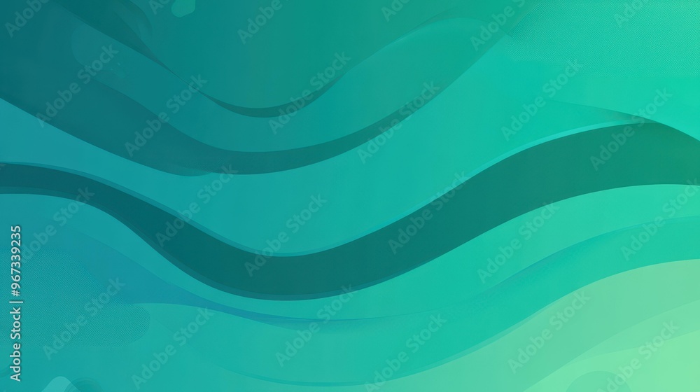Poster unique abstract green backdrop with striking shapes and textures, ideal for modern design projects.