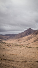 The desert landscape of Southern Morocco