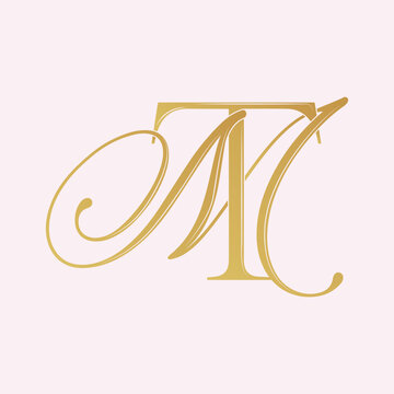 MT, TM, logo MT, Letter MT, monogram MT, vector, logo, Wedding Monogram Initials, Wedding Logo,Wedding Monogram, Logo Design