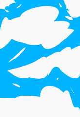 illustration of a background with waves