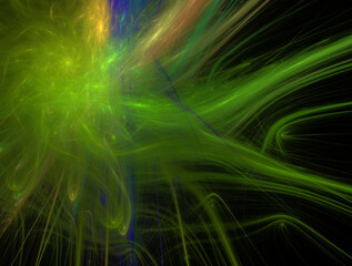 Imaginatory fractal abstract background Image