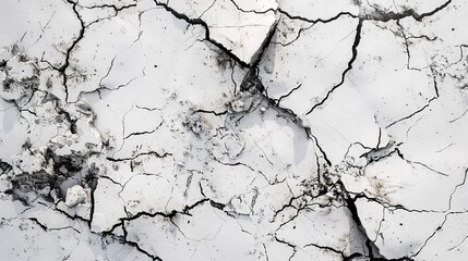 Obraz premium White and black beige natural cracked marble texture