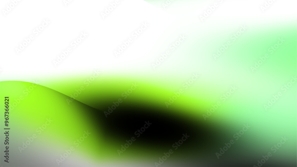 Aufkleber soft gradient featuring green and white shades, creating a fresh and minimalistic background for dig