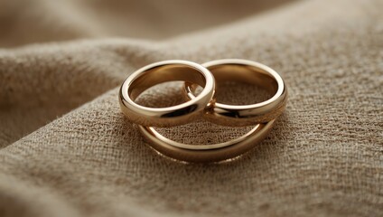 two wedding rings