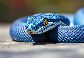 Fototapeta premium close up of a snake
