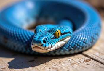 close up of a snake