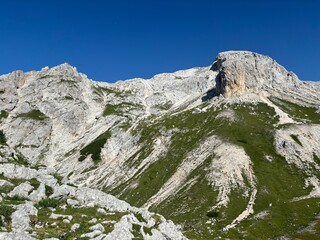 Triglav mountain in Slovenia landscape