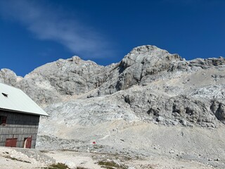 Triglav mountain in Slovenia landscape