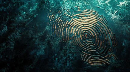 abstract background with concentric circles. abstract background with various circular patterns and spirals in the form of a human fingerprint or a cut of wood