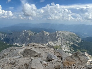 Triglav mountain in Slovenia landscape