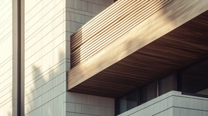 Fototapeta premium contemporary design elements of a minimalist house exterior