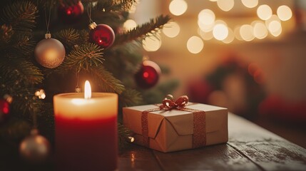 Cartoon illustration of celebration of Christmas,generated with AI.