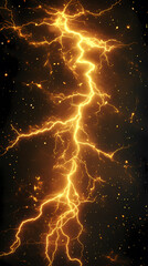 Energy burst generated by intense lightning