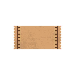 Vintage Retro Ticket Design for Events and Collectibles
