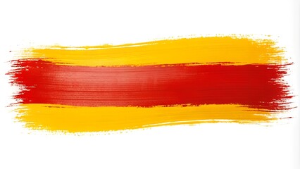 Obraz premium flag with splashes