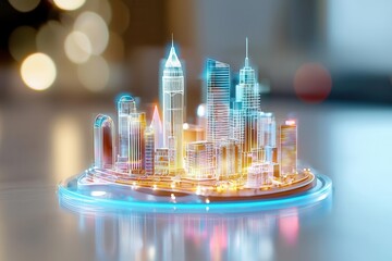 Holographic city planning agency