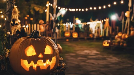 Halloween Pumpkin Glow