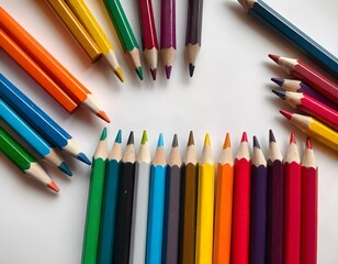Fototapeta premium colored pencils