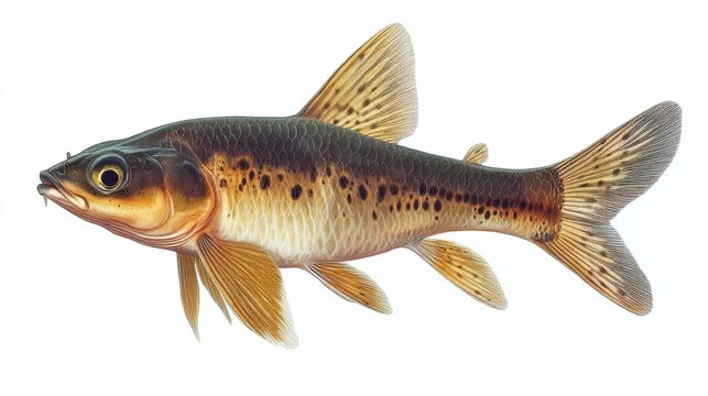 recommend clip art: Corydoras catfish clipart, element, 3D illustration, realistic, isolated on white background