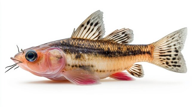 recommend clip art: Corydoras catfish clipart, element, 3D illustration, realistic, isolated on white background