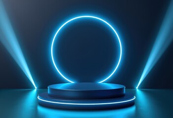 background with spotlight