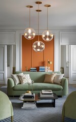 Modern living room interior