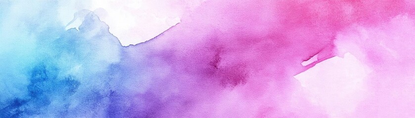 A vibrant watercolor abstract background featuring blended shades of blue, pink, and purple, perfect for creative projects.