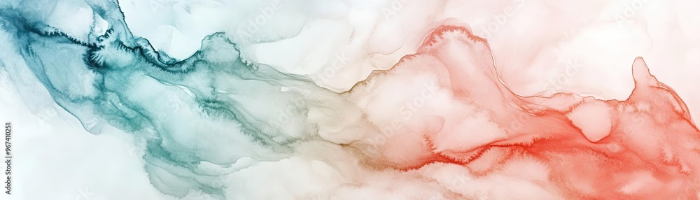 Poster an artistic blend of soft colors and fluid shapes, creating an elegant abstract background for creat