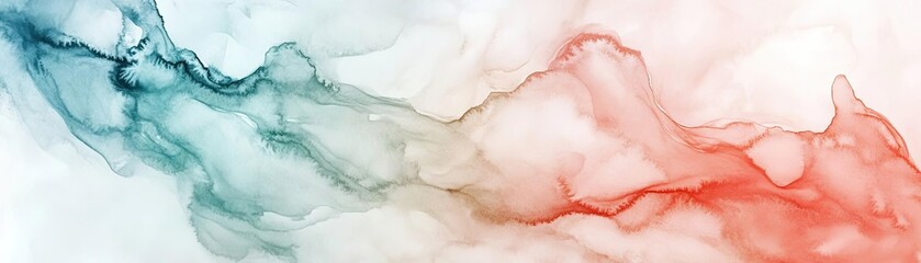 An artistic blend of soft colors and fluid shapes, creating an elegant abstract background for creative design.