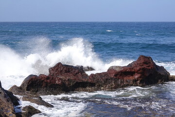 Kueste bei El Golfo, lanzarote