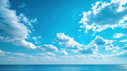 Obraz premium Blue sky cloud gradient light white background. Beauty dummer clear cloudy in sunshine calm bright winter air bacground. environment day horizon skyline view spring