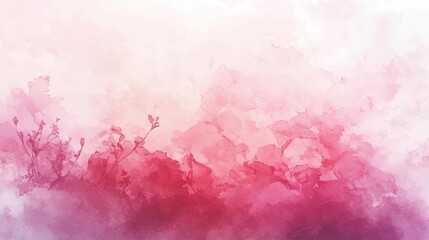 A soft, abstract watercolor background in shades of pink creating a calm and serene atmosphere for creative projects.