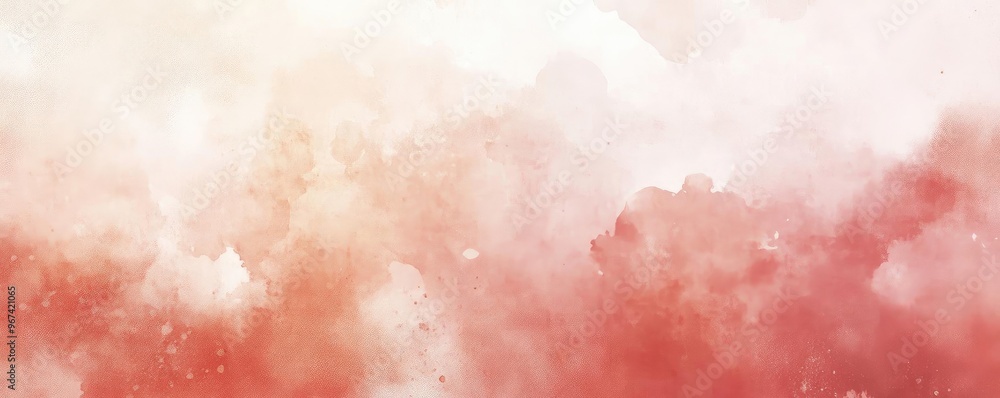 Poster a soft abstract background featuring gentle hues of red and cream, perfect for design and creative p