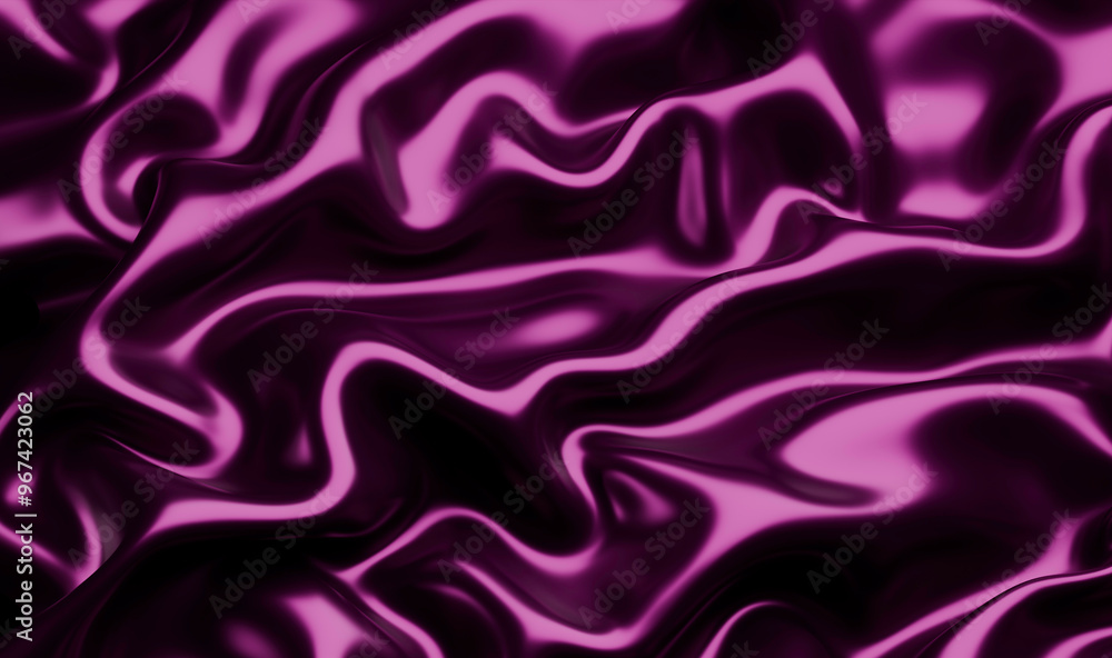 Poster elegant violet swirls: dynamic texture design