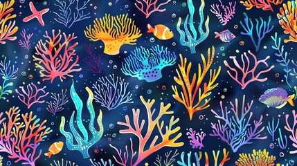 underwater coral wallpaper