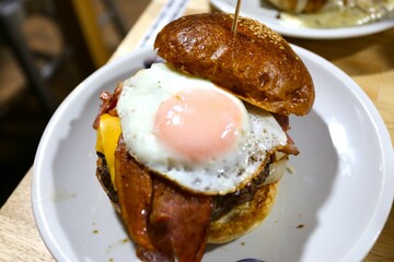 美味しいハンバーガー