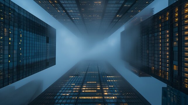 An abstract representation of a business ecosystem