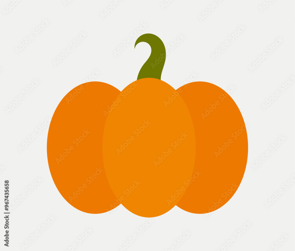 Canvas Prints pumpkin icon design element. vector illustration.