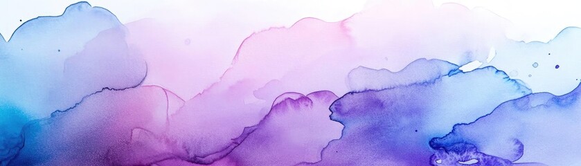 Obraz premium A vibrant abstract watercolor background featuring soft shades of pink and purple, perfect for creative projects and designs.