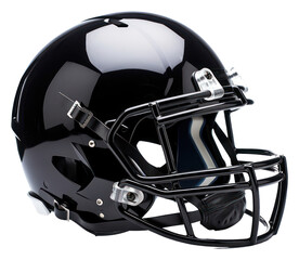 Fototapeta premium PNG American football helmet sports white background.