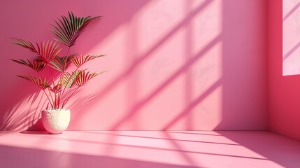 A simple yet charming light pink background decoration. The light pink hue creates a soft and delicate atmosphere. It might have a smooth texture or a gentle pattern. This decoration can be used 
