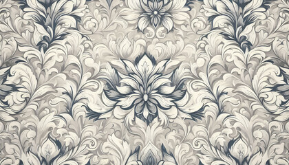 Fototapeta premium seamless floral pattern