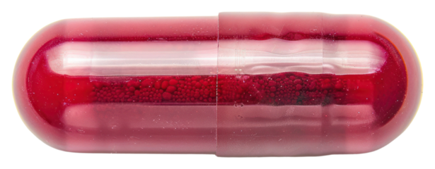 PNG Red pill capsule medicine healthcare