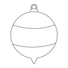 Obraz premium Christmas Coloring Page For Kids