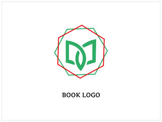 BOOK LOGO design ,icon , vector and illustration .every icon femilar in pepole .